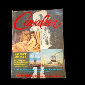 Cavalier Magazine August 1962 Jane Fonda Photo Spread – Peter Basch Photography